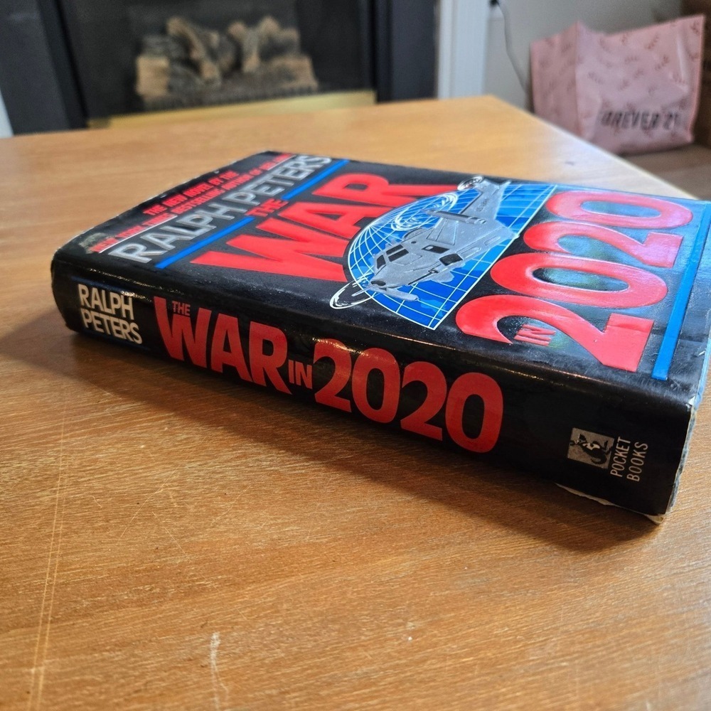 Pocket Books The War in 2020 Ralph Peters 1st Ed Hardcover Thriller Book - Picture 3 of 8